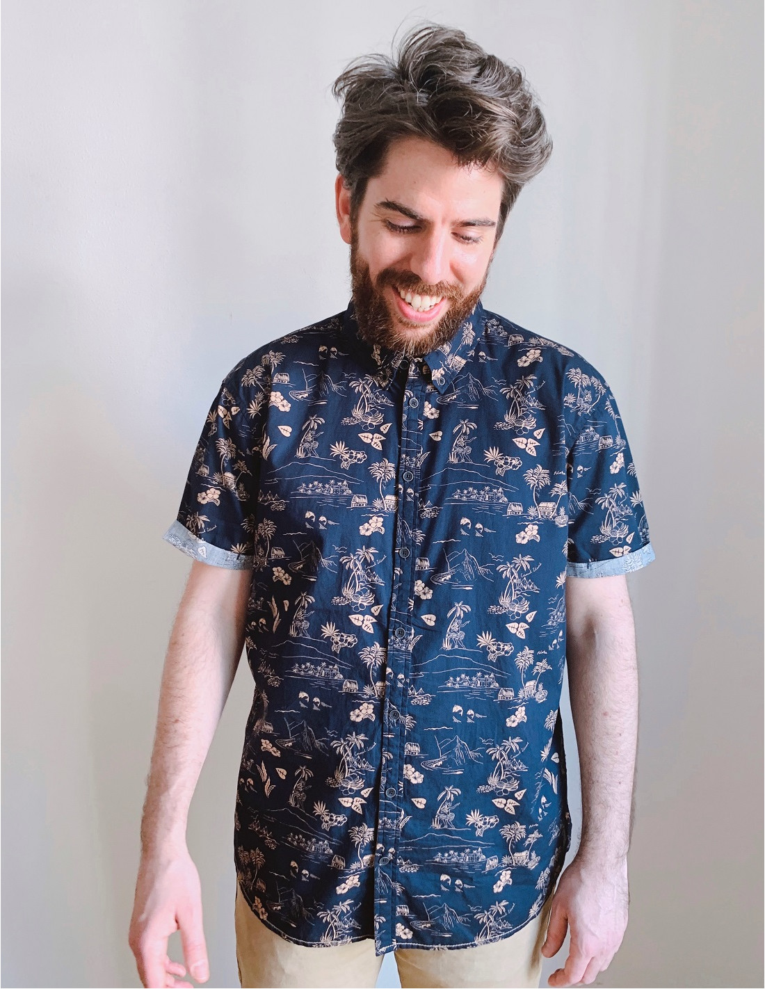 camisas de hombre hawaiana