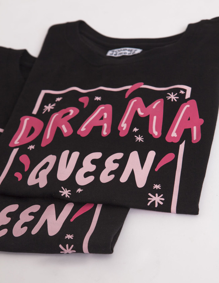 camiseta drama queen sommes demode zaragoza