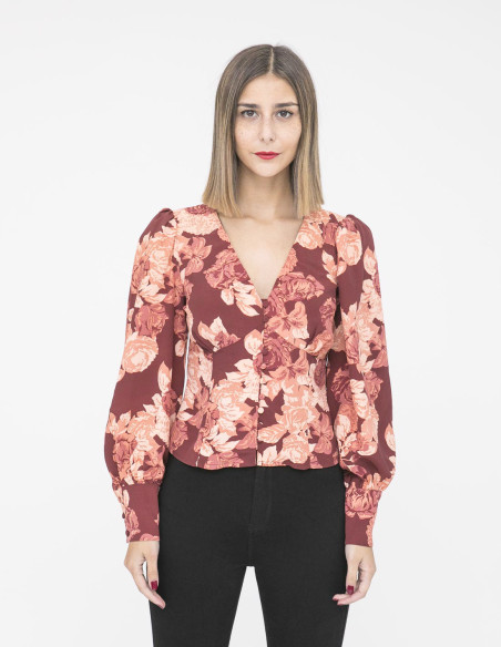 blusa corto apricote rose glamorous sommes demode zaragoza