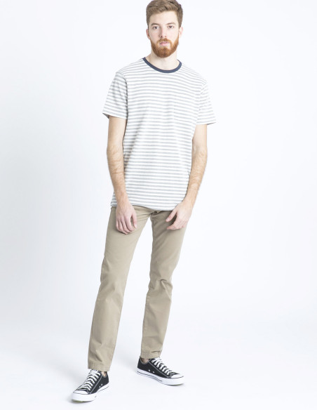 pantalon chino clark beige dr denim sommes demode zaragoza