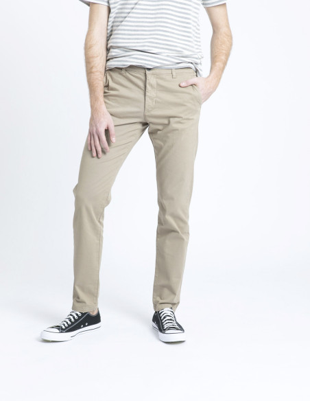 pantalon chino clark beige dr denim sommes demode zaragoza