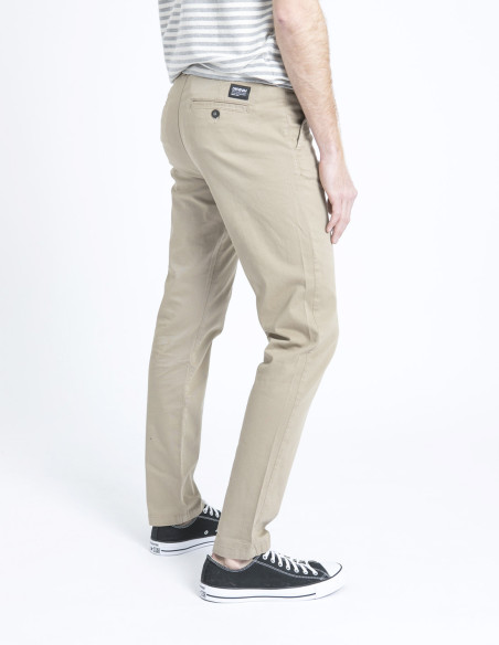 pantalon chino clark beige dr denim sommes demode zaragoza
