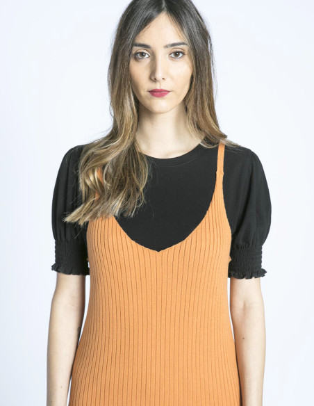 vestido largo punto tirantes wild pony sommes demode zaragoza