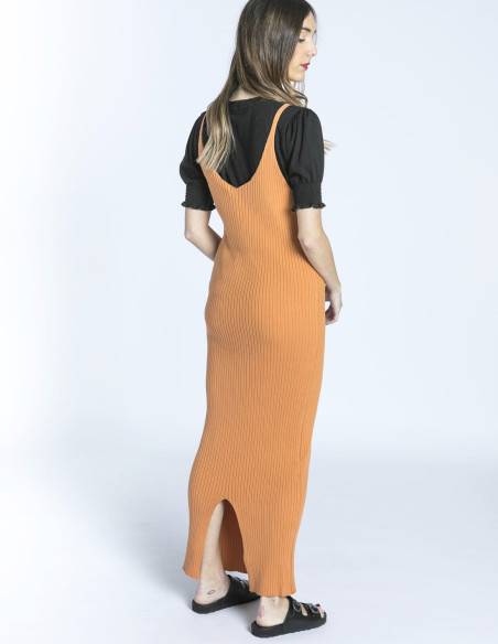 vestido largo punto tirantes wild pony sommes demode zaragoza