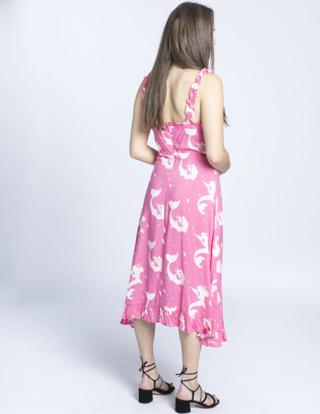 vestido midi sirenas kling sommes demode zaragoza