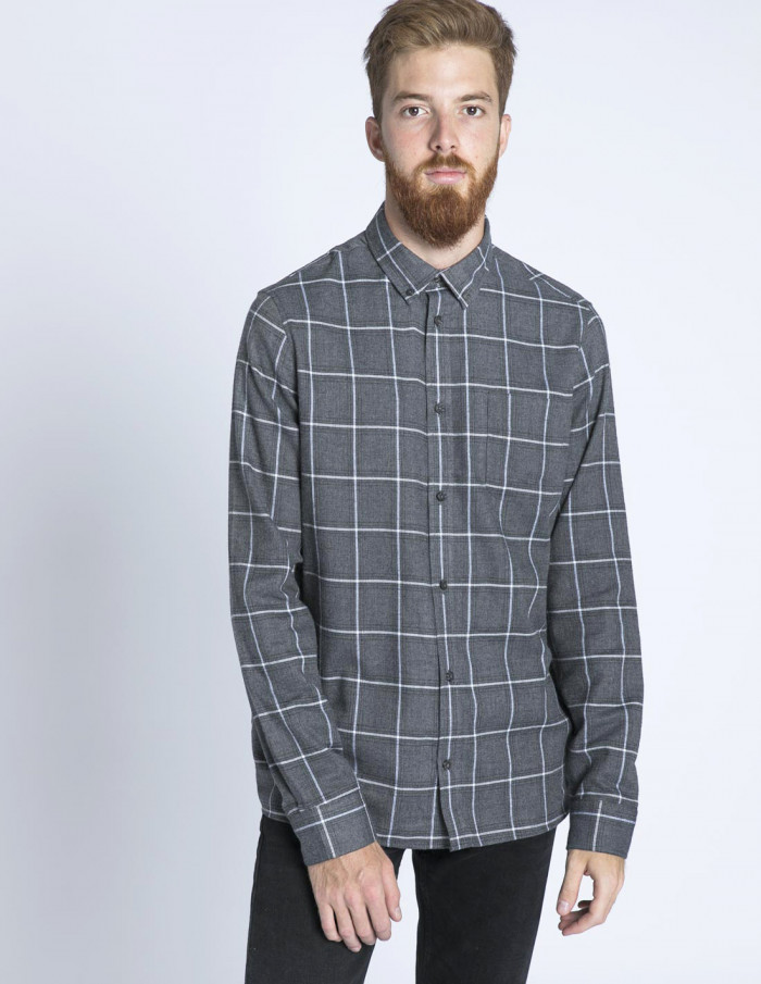 camisa cuadros tyron solid sommes demode zaragoza