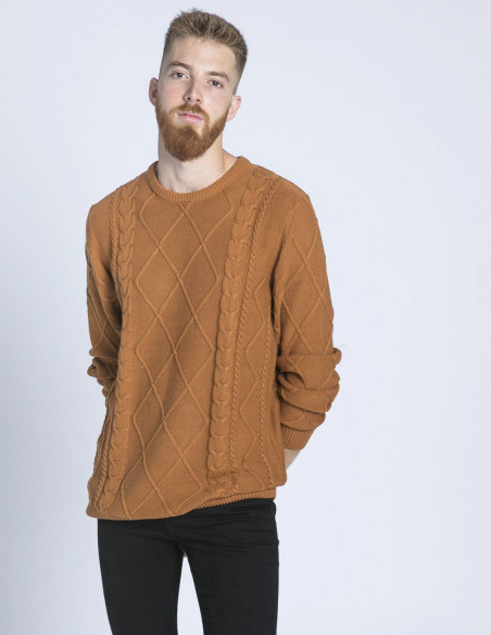 jersey marron terence casual friday sommes demode zaragoza