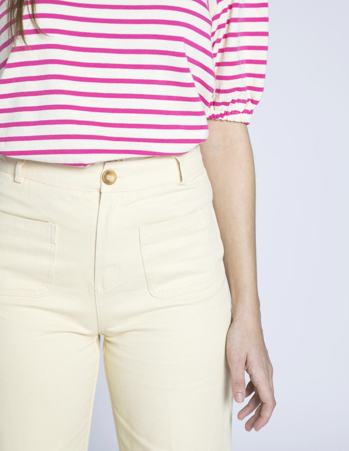 pantalon beige eliott grace and mila sommes demode zaragoza