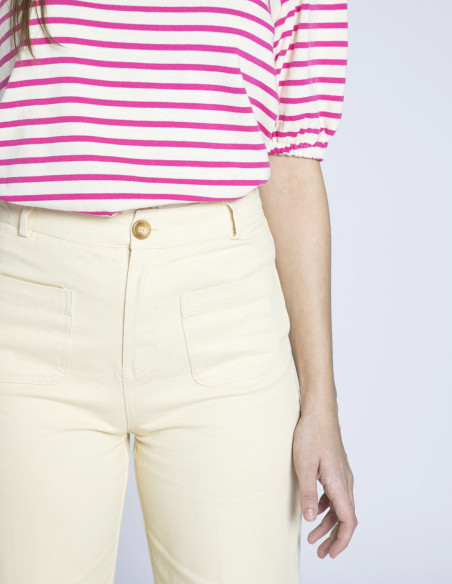 pantalon beige eliott grace and mila sommes demode zaragoza