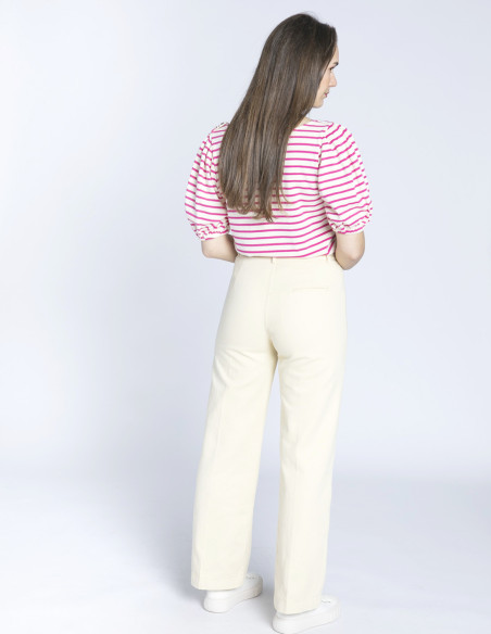 pantalon beige eliott grace and mila sommes demode zaragoza