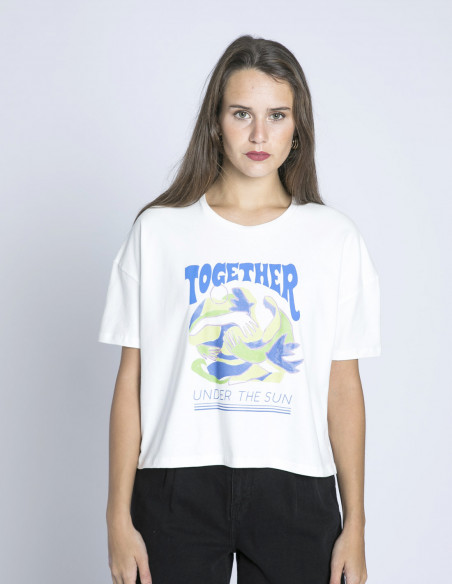 camiseta oversize together cks sommes demode zaragoza