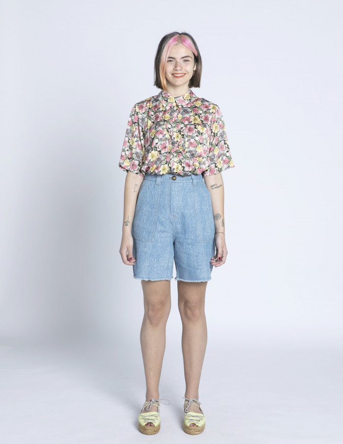 SHORTS DENIM OANA FRNCH- SOMMES DEMODE- ZARAGOZA