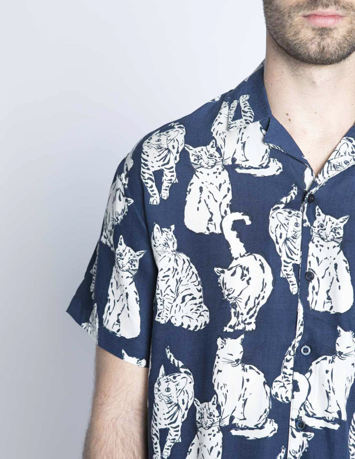 Comprar Camisa Marstrand gatos de la marca Dedicated en Sommes Demode