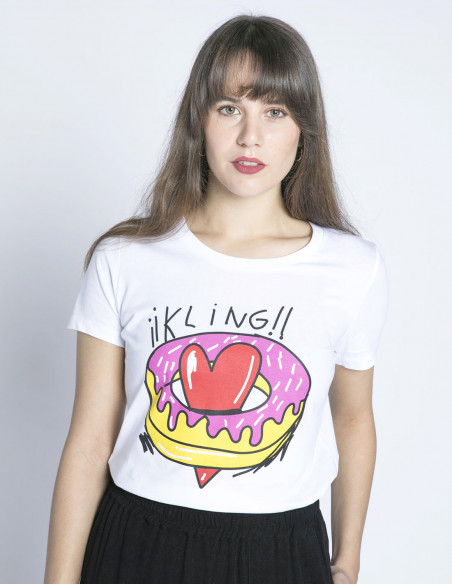 camiseta algodon donut kling sommes demode zaragoza