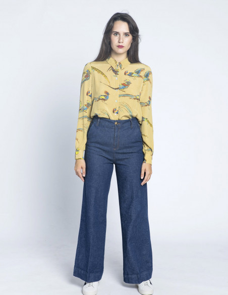pantalon denim recto lisa king louie sommes demode zaragoza