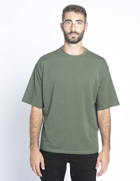 camiseta algodon tue verde casual friday sommes demode zaragoza