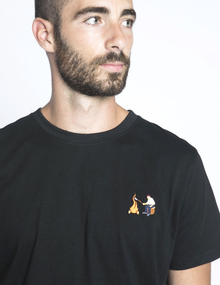 camiseta stockholm camping fire dedicated sommes demode zaragoza