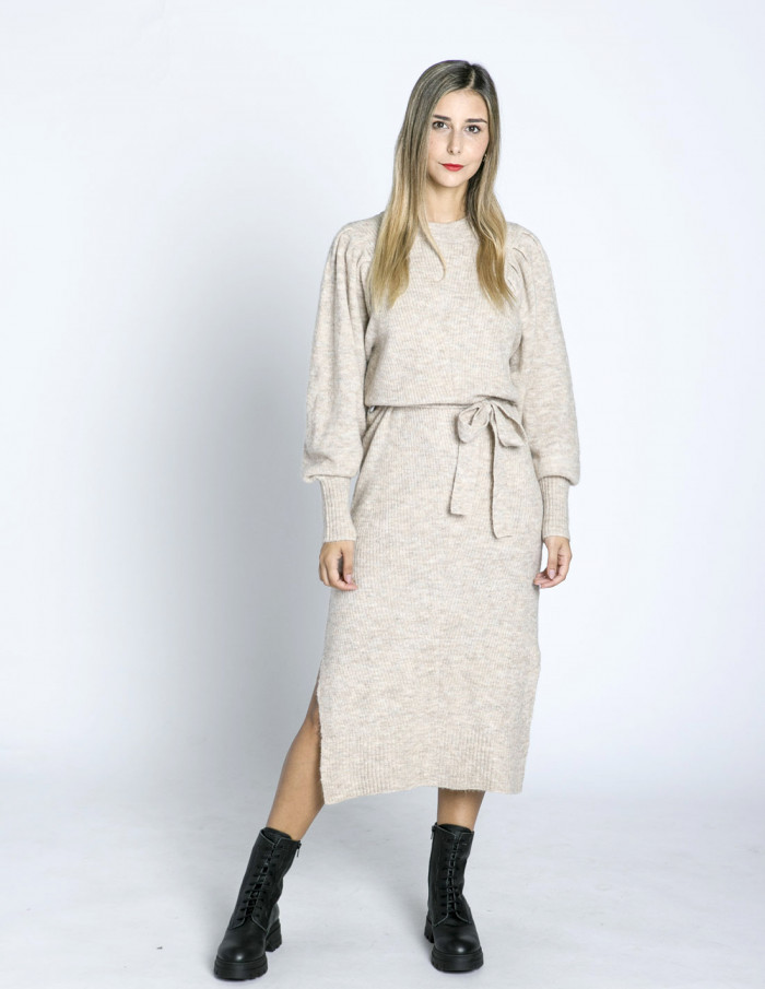 vestido punto crudo jordan ichi sommes demode zaragoza