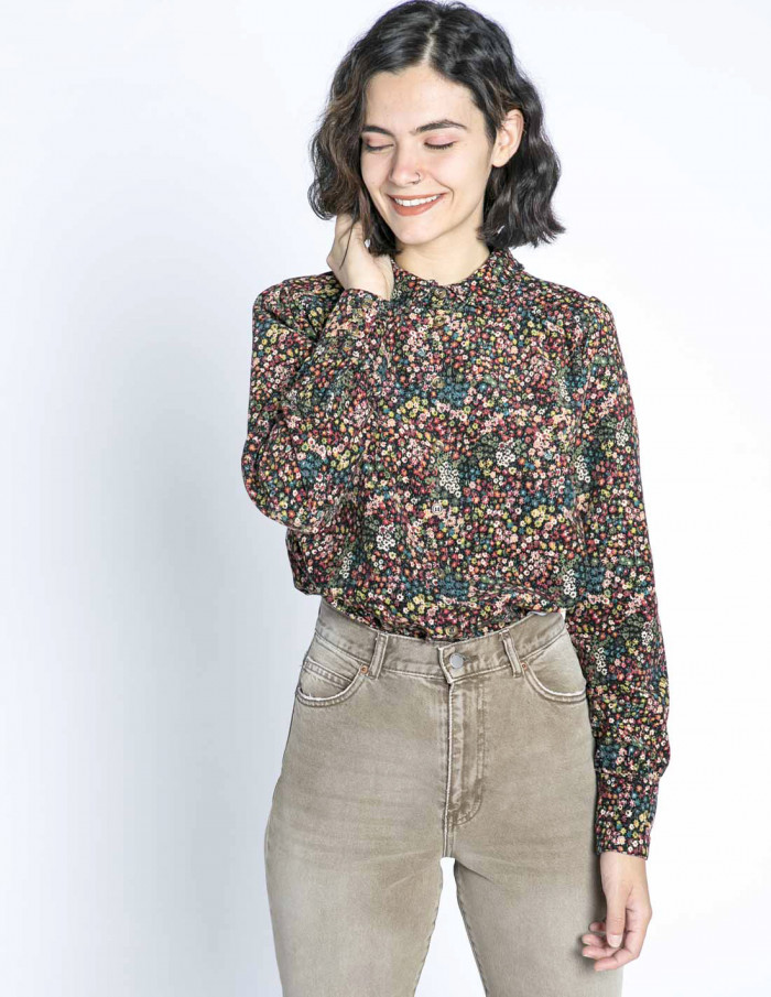 camisa pana flores sophia king louie sommes demode zaragoza