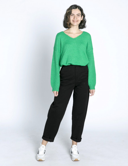 pantalon bella concrete black dr denim sommes demode zaragoza