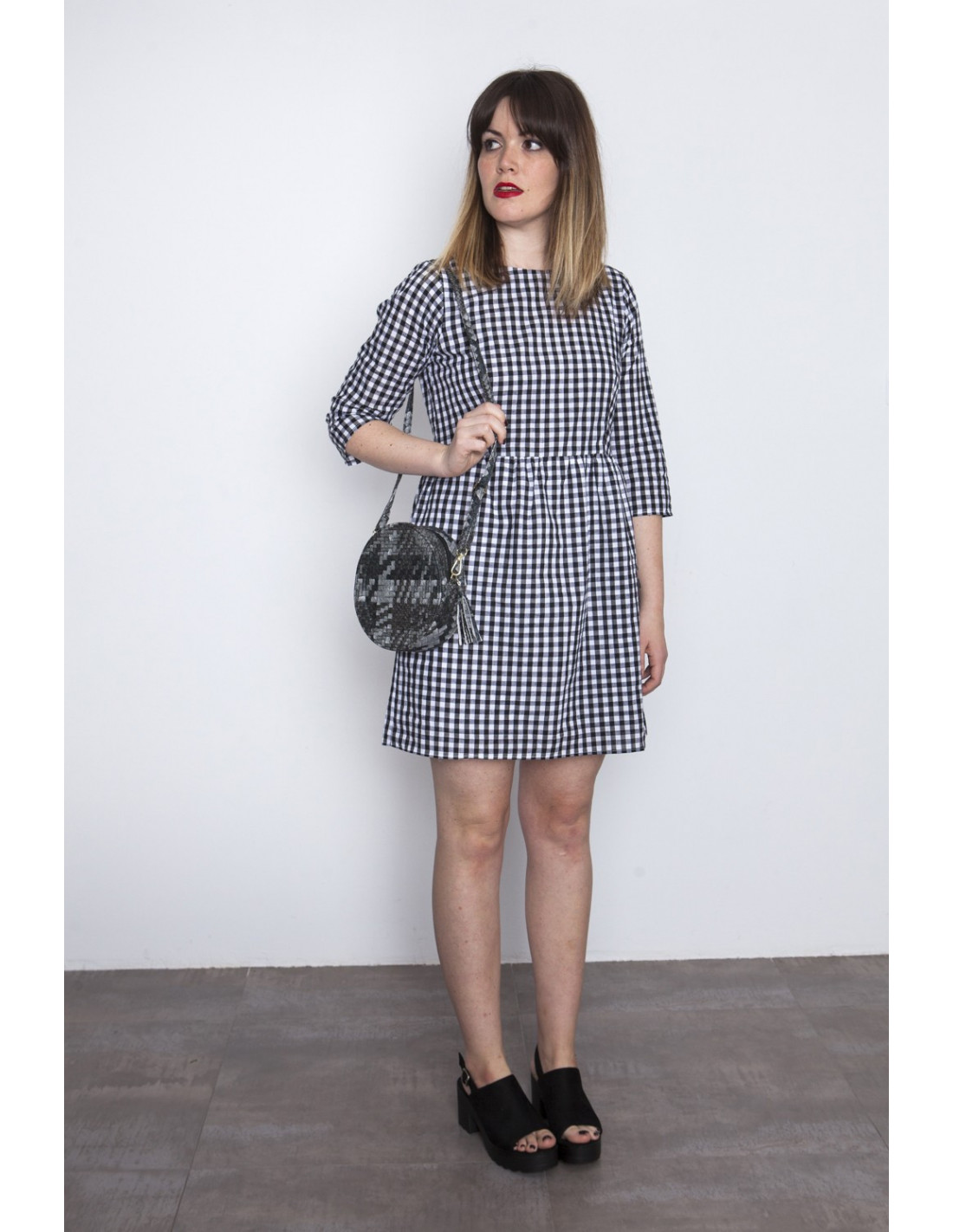 vestido vichy