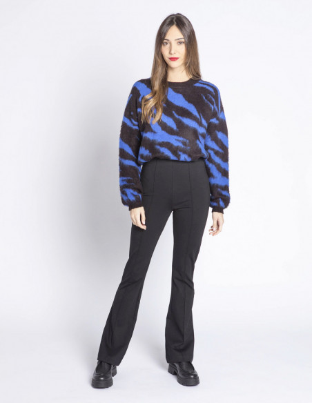 pantalon acampanado negro tanya byoung sommes demode zaragoza