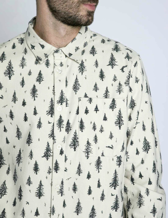 camisa rute forest dedicated sommes demode zaragoza