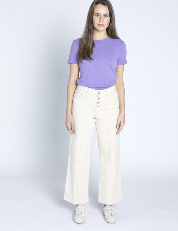 jeans florence botones beige desires sommes demode zaragoza