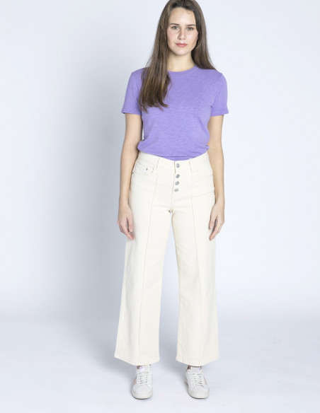 jeans florence botones beige desires sommes demode zaragoza