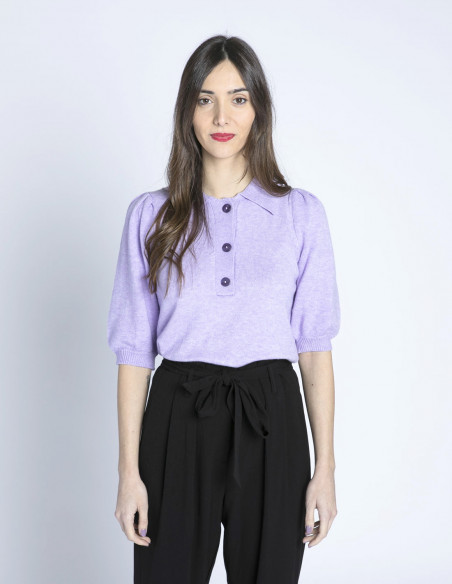 top tipo polo lila nonina byoung sommes demode zaragoza