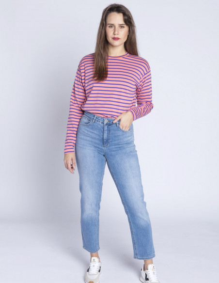 jeans twiggy raven light blue ichi sommes demode zaragoza