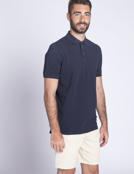 polo navy athen solid sommes demode zaragoza