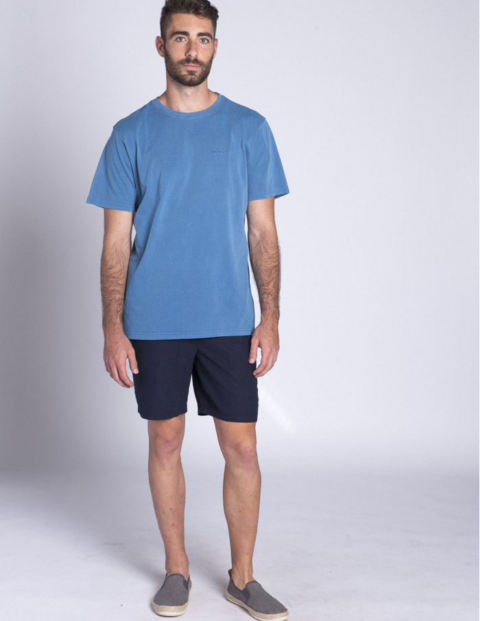 Pantalon corto lino online