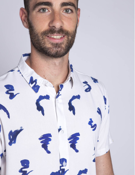 camisa blanca pinceladas lex tiwel sommes demode zaragoza