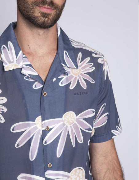 camisa azul margaritas honolulu mazine sommes demode zaragoza