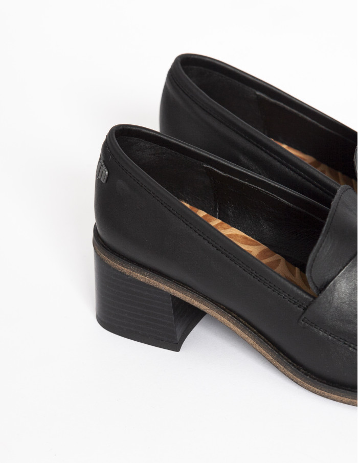 mocasines negros tacon lys mustang sommes demode zaragoza
