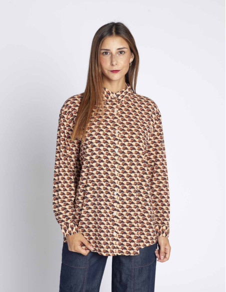camisa rosa bonnies car nice things sommes demode online