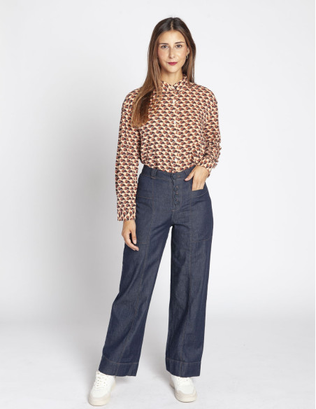 camisa rosa bonnies car nice things sommes demode online