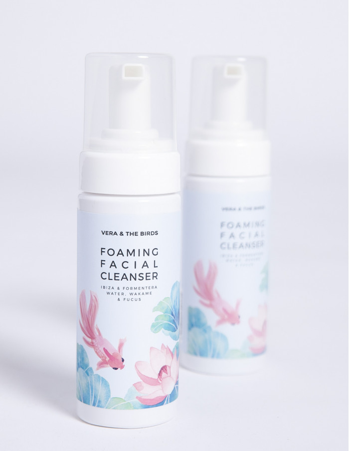 foaming facial cleanser vera and the birds sommes demode zaragoza