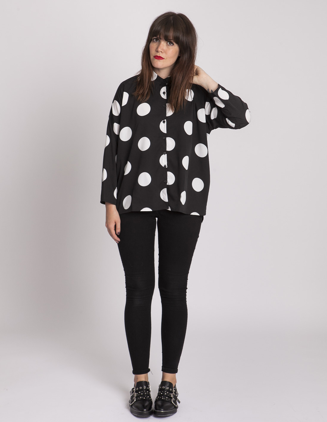 camisa lunares