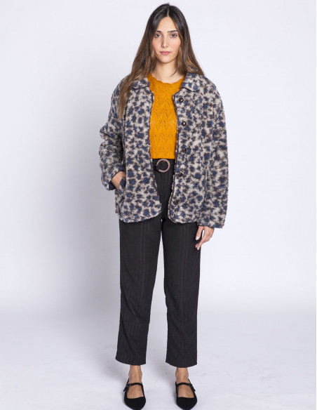 abrigo animal print aubeline artlove sommes demode online