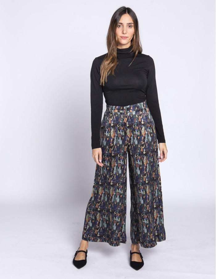 pantalon print siluetas suran suite13lab sommes demode online