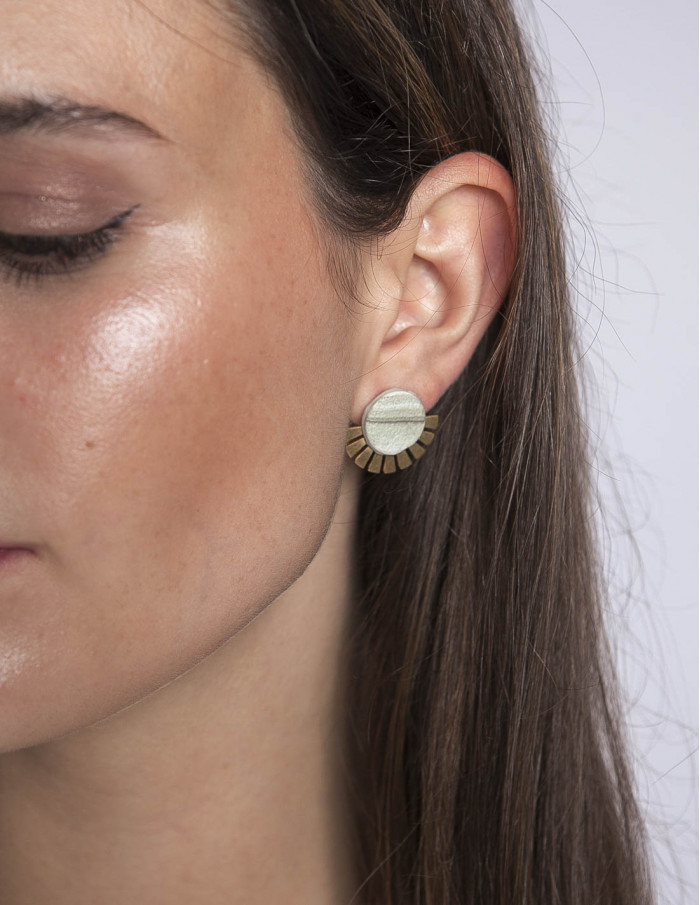 pendientes solene marble cleo sommes demode zaragoza