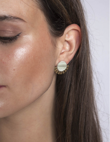 pendientes solene marble cleo sommes demode zaragoza