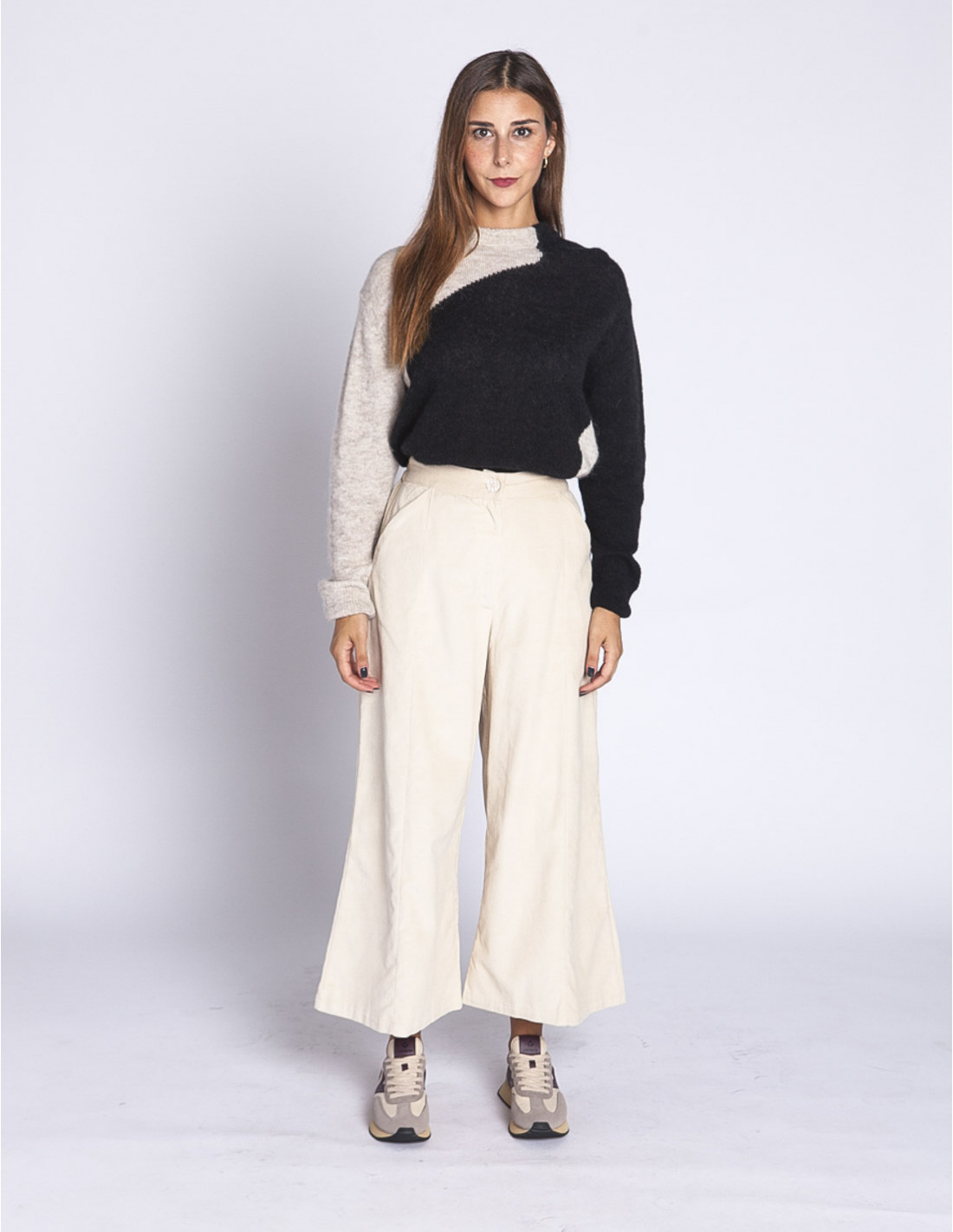 Pantalon pana crudo deals