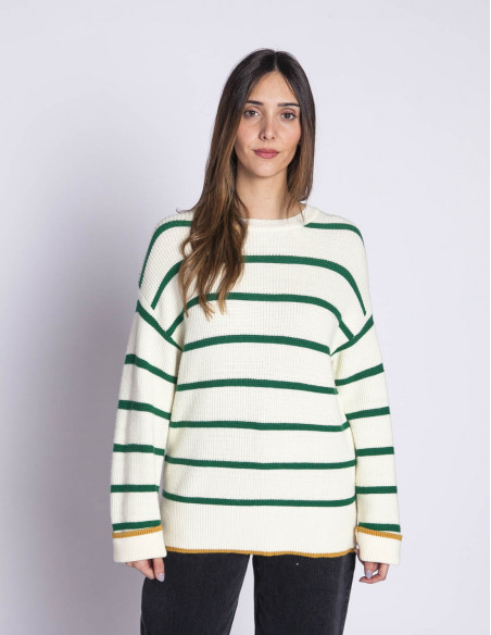 jersey crudo rayas verdes milo byoung sommes demode zaragoza