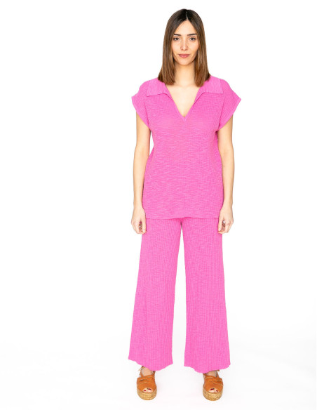 pantalon punto rosa viriato sommes demode zaragoza