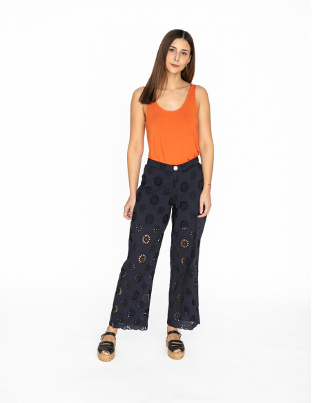 PANTALON CROCHET NAVY NICE THINGS