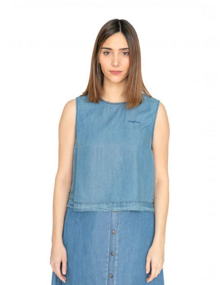 top denim tencel iba mazine sommes demode zaragoza