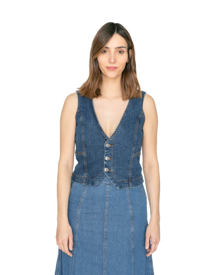 falda larga denim kitta byoung sommes demode zaragoza
